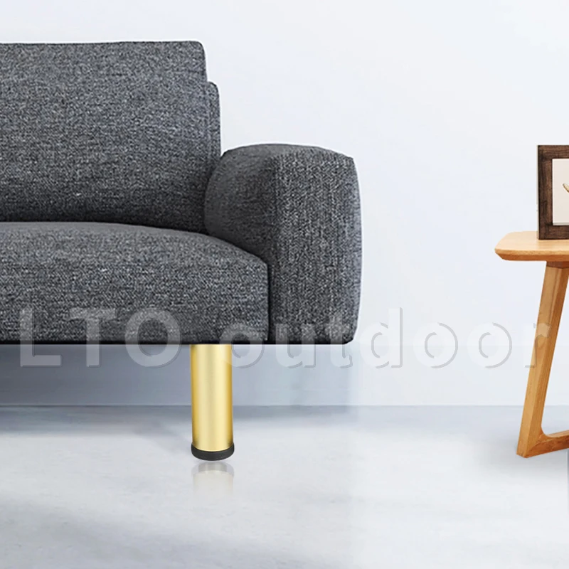 

Adjustable Metal Furniture Legs Replacement for Sofa Office Desk Sofa Cabinet TV Foot Aluminum Alloy Furniture Foot