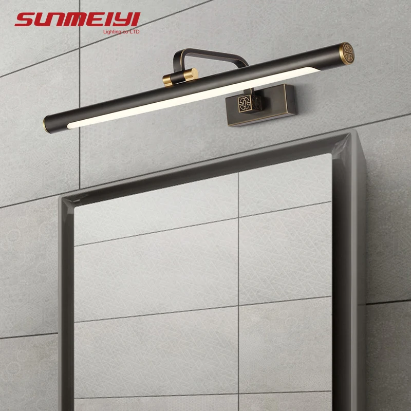 Роскошные светодиодные Настенные светильники из меди для спальни внутреннее