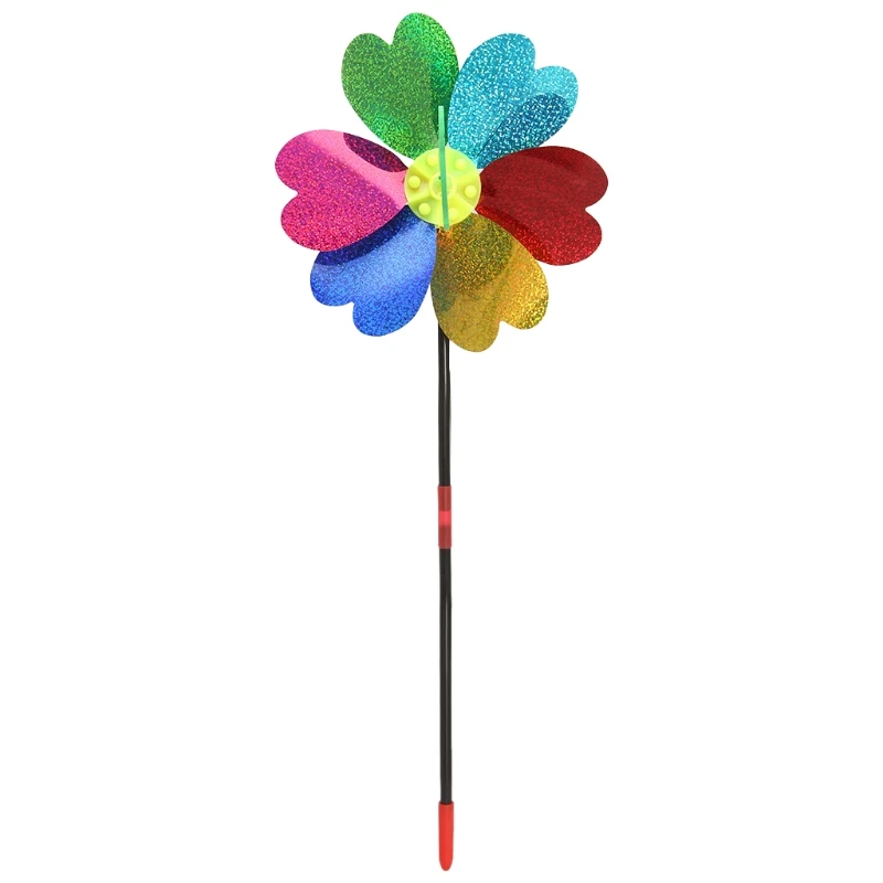 

3D Sequins Animal Bee Windmill Wind Spinner Home Garden Yard Decoration Kids Toy