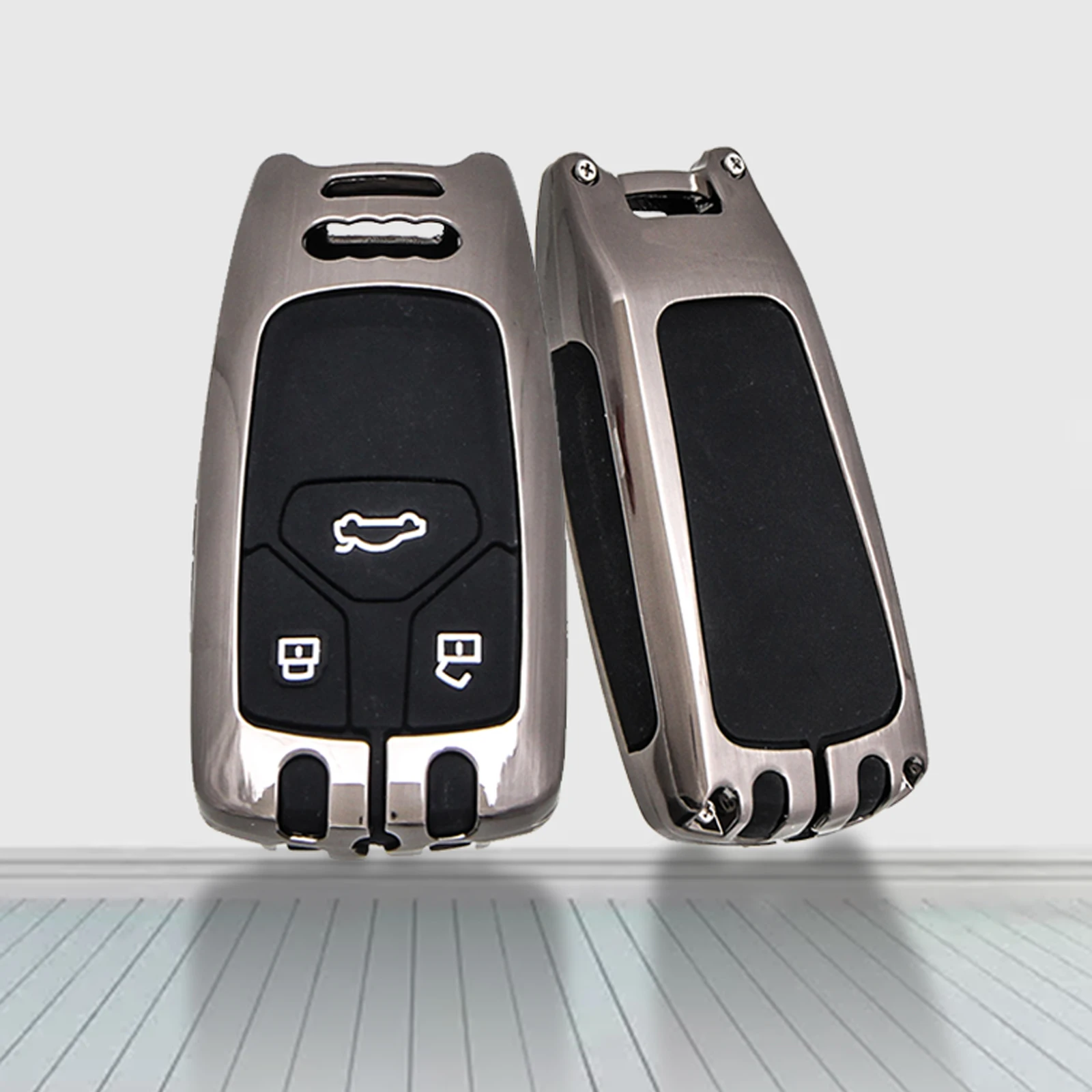 

Чехол для автомобильного ключа Audi A3, S3, A4, A5, A6, A7, A8, Q2, Q3, Q5, Q7, TT, RS, R8, 1 шт.
