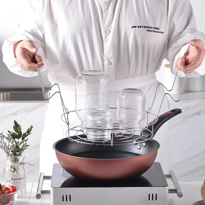 Набор для консервирования 7 в 1 включает полку отпаривания воронку подъемник