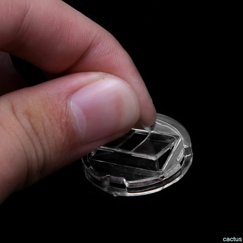 Прозрачная подставка-держатель для кольца на палец пластиковая витрина