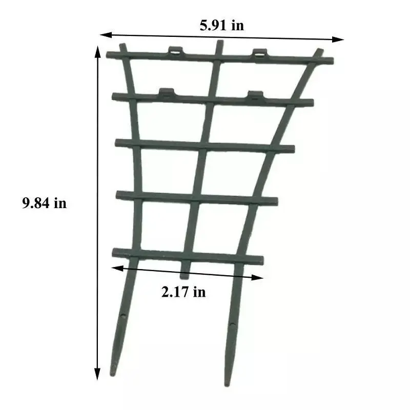 

1/2/3Pcs Plastic Plant Support Frame Potted Plant Support Trellis Vine Climbing Rack Home Decor Adjustable Garden Plants Stand