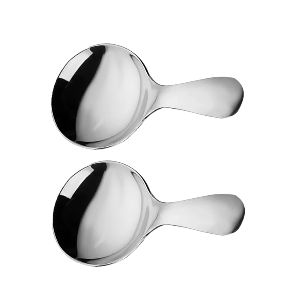 2 шт. ложка для льда из нержавеющей стали набор столовых приборов кофе и чая с