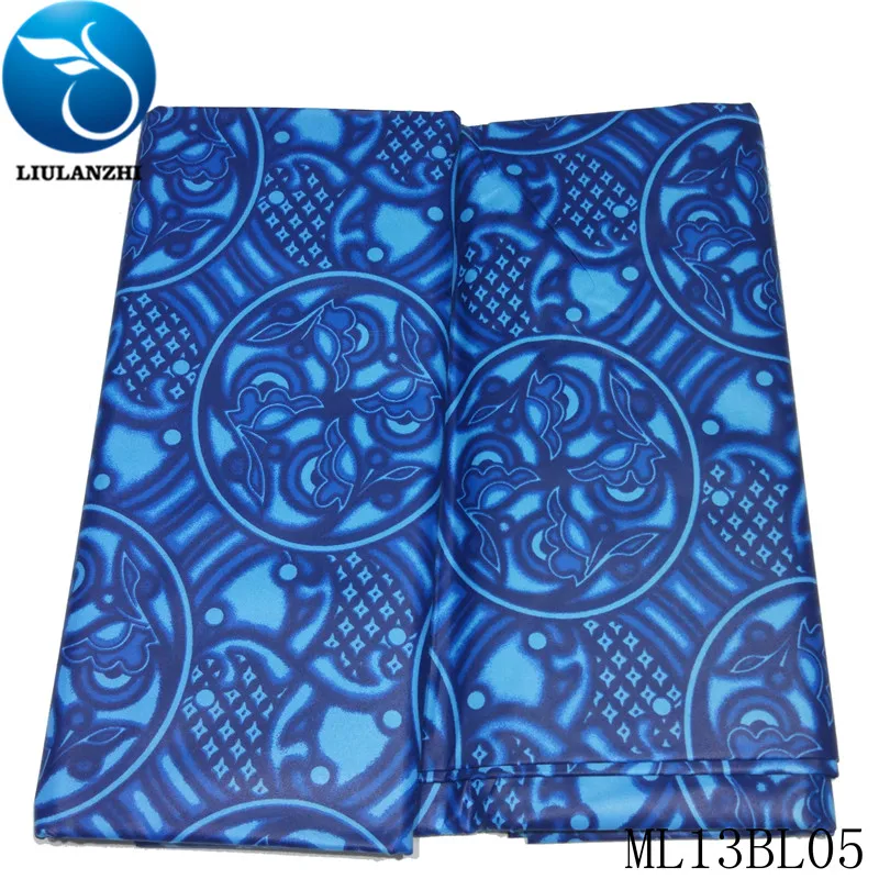 

LIULANZHI Nigerian Jaquard riche fabric handwork polyester dyeing african bazin riche 2019 brocade bazin ML13BL05