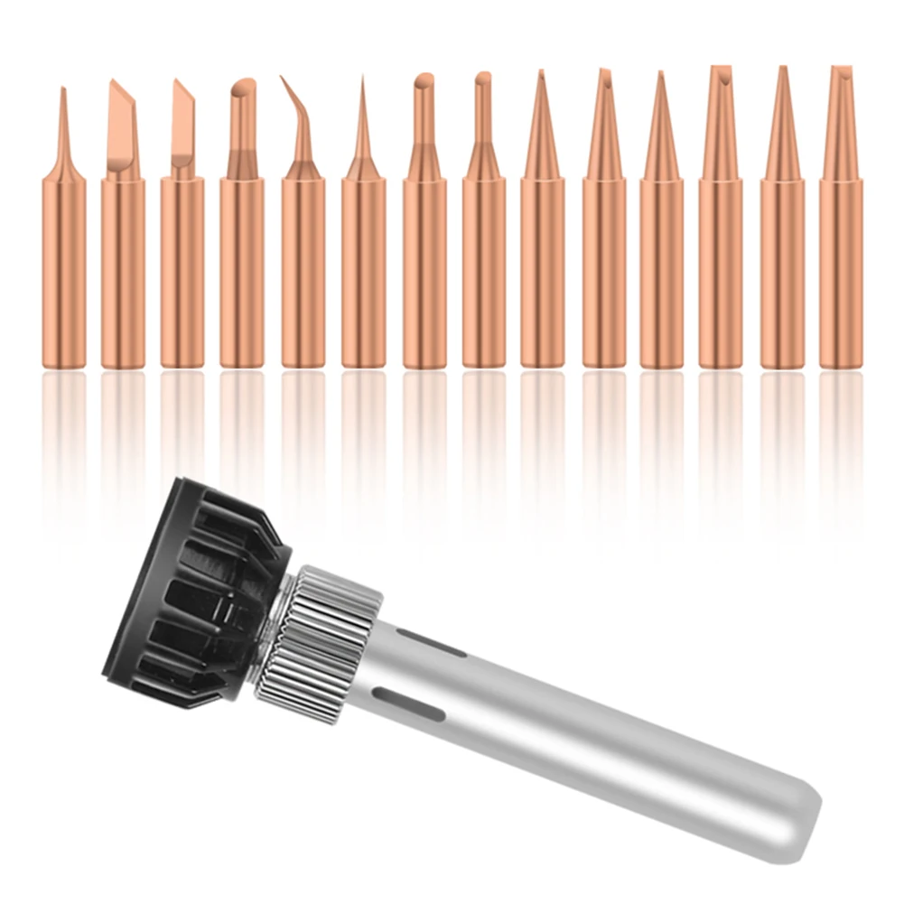 

15 шт., Набор сменных наконечников для пайки