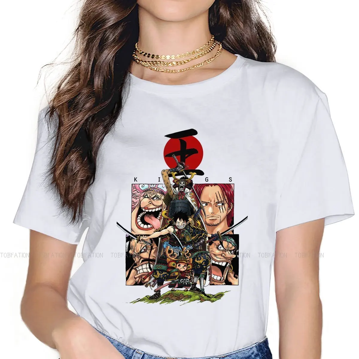 

Футболка для девушек с принтом «Самурай Чоппер Брук»