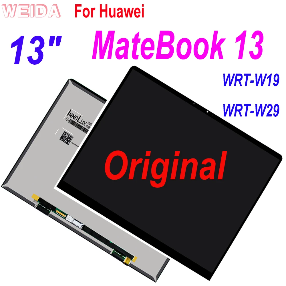 Новый оригинальный 13 &quotс ЖК дисплеем для Huawei MateBook дисплей сенсорный экран в