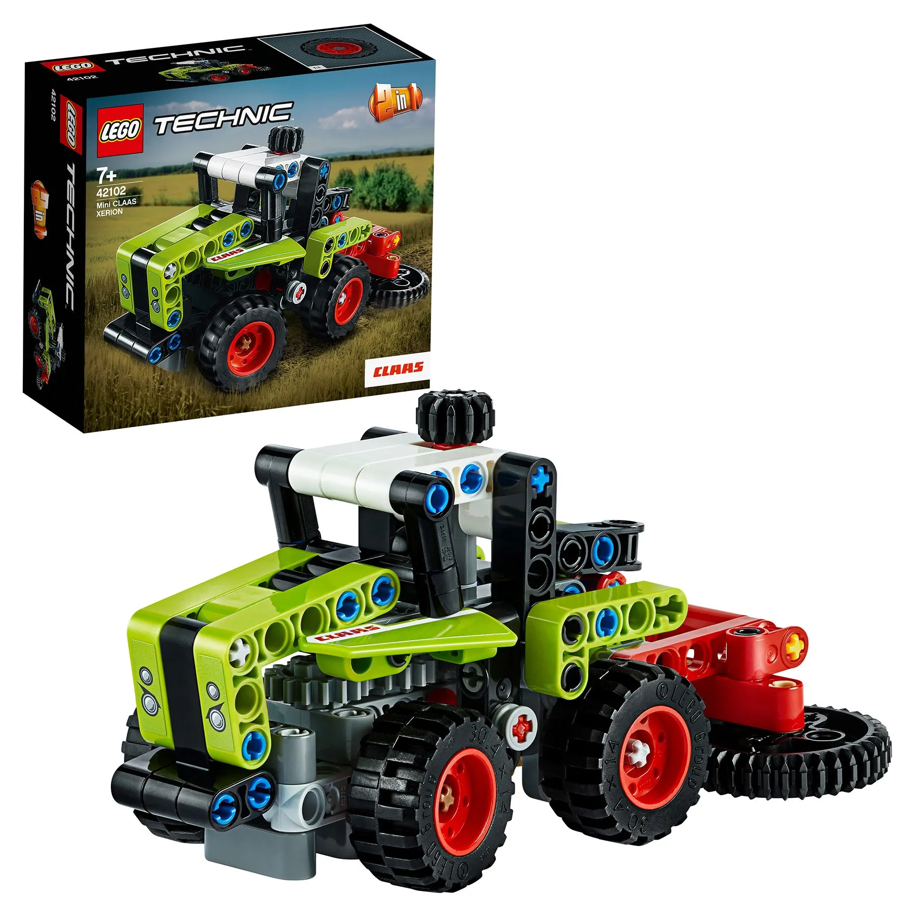 Конструктор LEGO Technic 42102 Mini CLAAS XERION | Игрушки и хобби