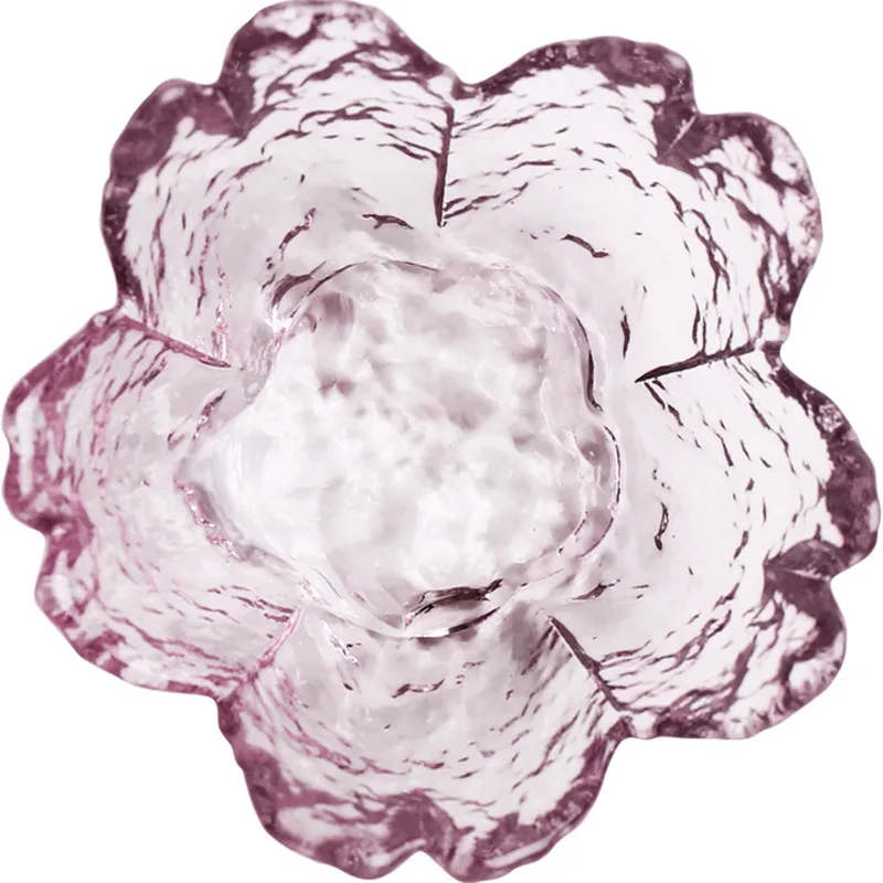 

10pcsblossom dish cherry blossom bowl pattern cherry blossom glass bowl sauce dish vinegar sauce dish hot pot saucer sauce bowl