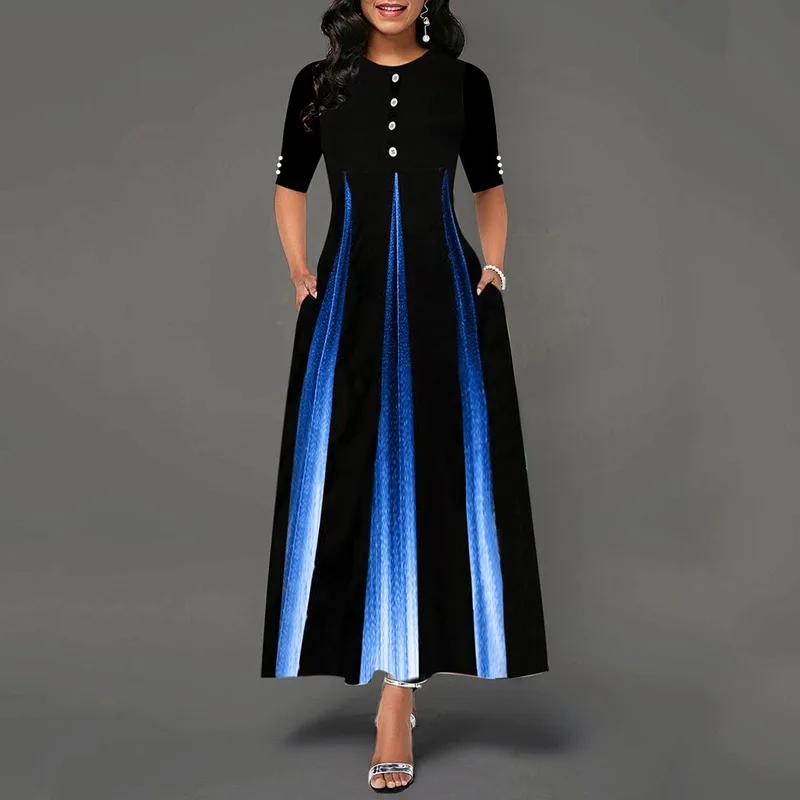 Платье женское длинное ТРАПЕЦИЕВИДНОЕ до щиколотки элегантный вечерний сарафан