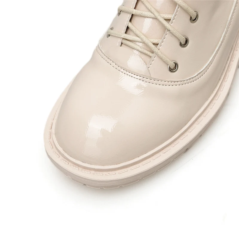 2019 женские роскошные трофейные ботинки на платформе пикантные однотонные