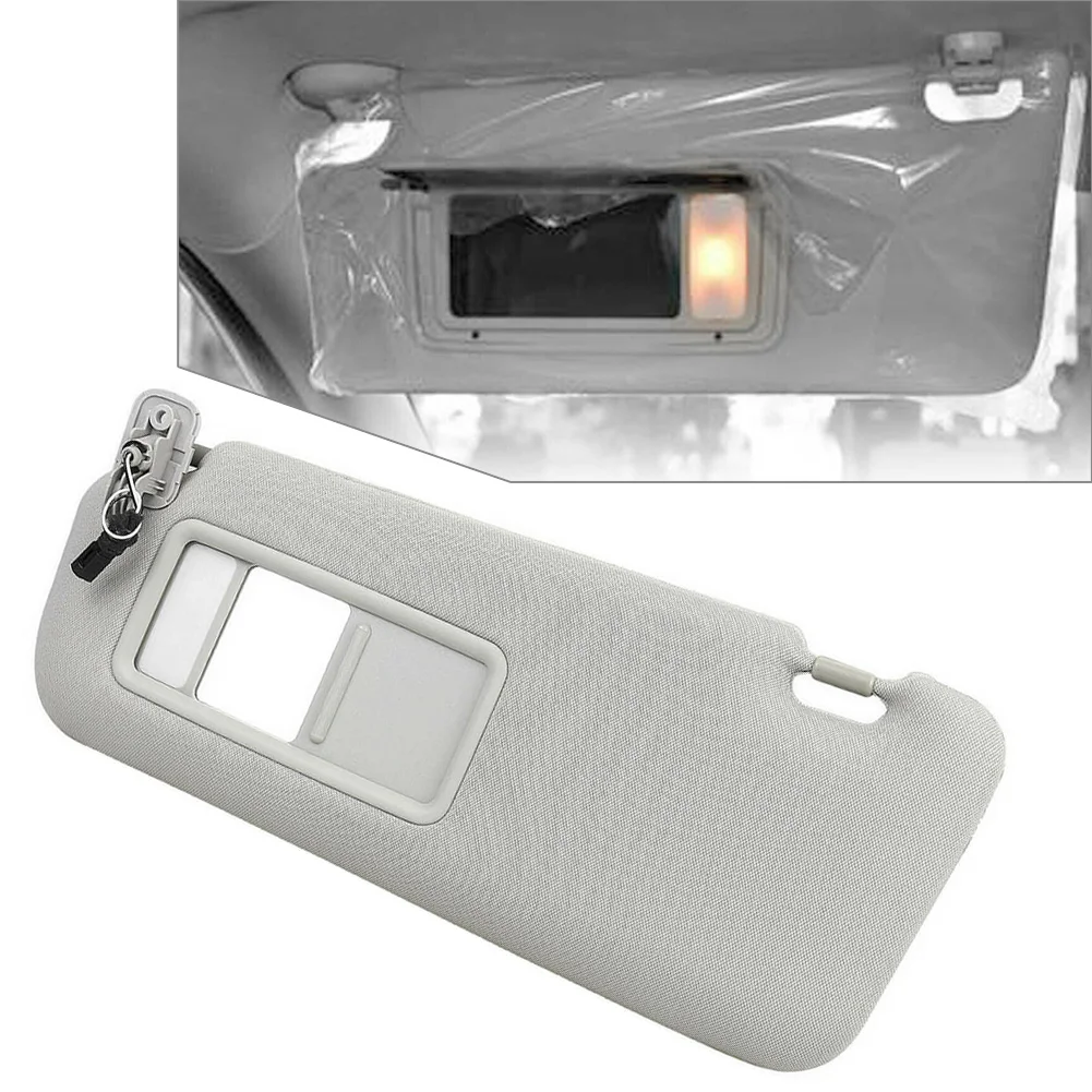 

Gray Car Accessory Sun Visor Shield Sunshade w/ Mirror Left Side TDY169320 for Mazda CX-9 CX9 2010 2011 2012 2013 2014 2015