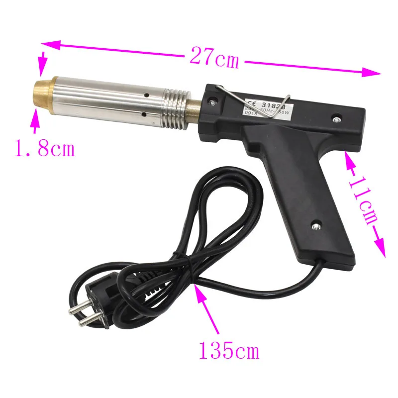 Buy 1 Pcs Electronics 220~240/50Hz Cattle Sheep Horn Removal Device Fast Heating Bloodless Gun-type Dehorner Farm Equipment on