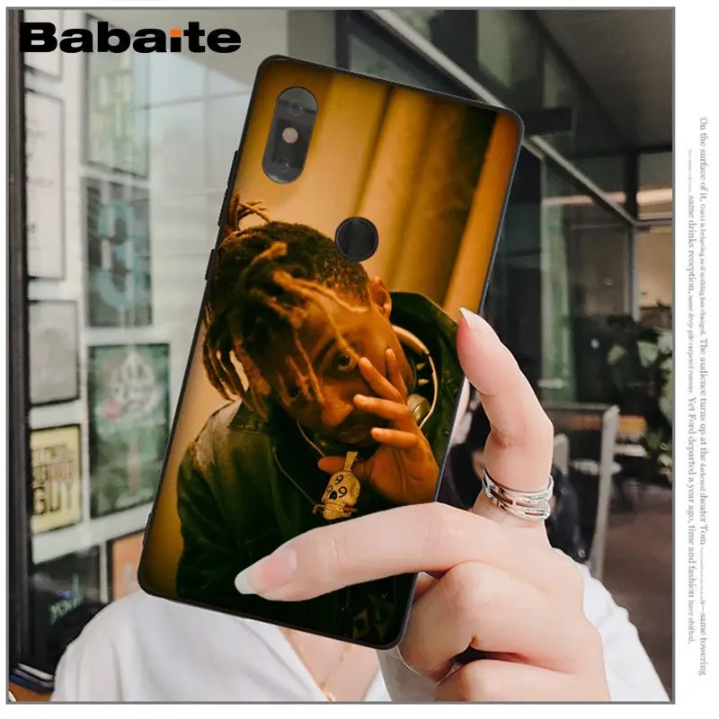 Babaite Juice WRLD TPU Soft Silicone Phone Case Cover for Redmi 5 plus Note 5 Note 4 4X Xiaomi MI 6 8 8SE Mobile Cover