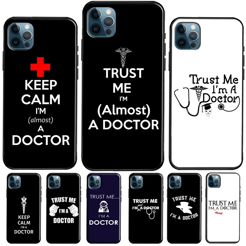Чехол Trust Me I'm A Doctor для телефона iPhone 13 11 Pro Max 12 mini X XR XS 6S 7 8 Plus SE 2020 задняя крышка |