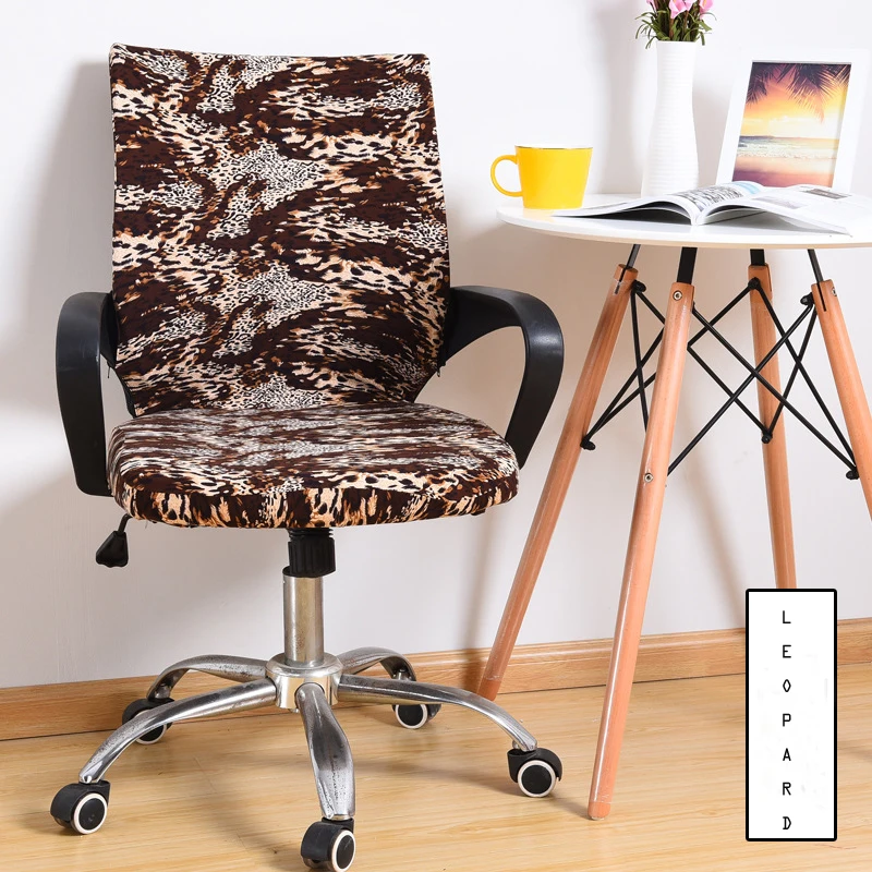 

S/M/L Sizes Office Stretch Spandex Chair Covers Anti-dirty Computer Seat Chair Cover Removable Slipcovers For Office Seat Chairs