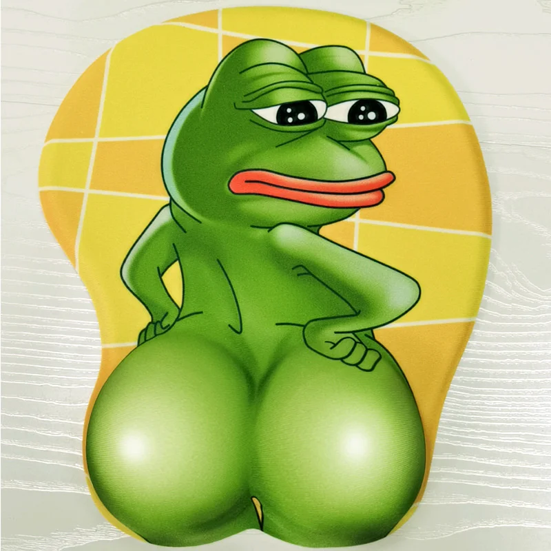 

Male Birthday Gift Female Cute Creative Cartoon Personality Ugly Funny Wrist Guard Hand Mouse Pad Sad Mouse Pad Soft pad