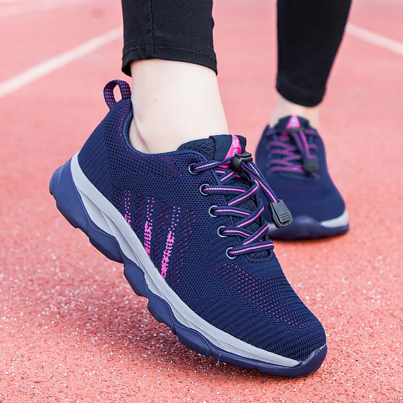 Женская обувь высокого качества повседневные кроссовки женская из сетчатого