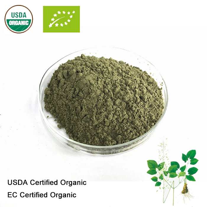 USDA и EC Сертифицированные Органические горянки крупноцветковой лист сорняков порошок Горянка порошок