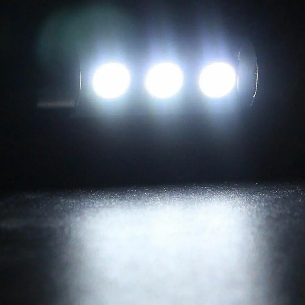 20 шт. 36*10 мм без ошибок CANBUS 3 светодиодный светильник 5050 SMD C5W для номерного знака |