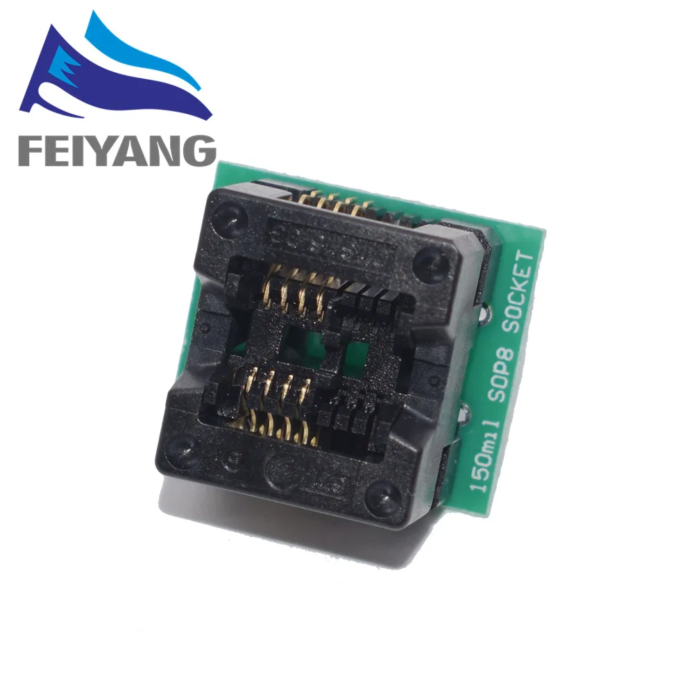 1 шт. SOIC8 SOP8 К DIP8 адаптер программатора EZ гнездо модуля преобразователя 150mil |