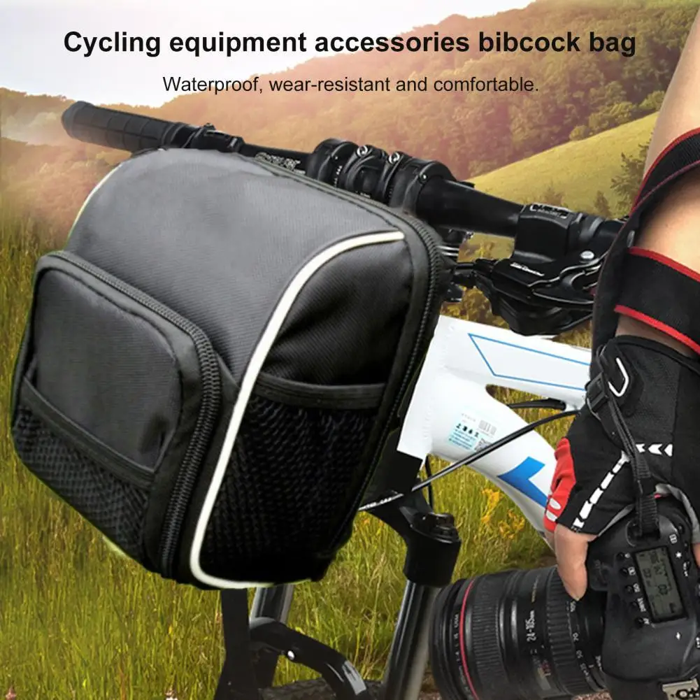 

Bike Bag Waterproof Large Capacity Nylon Universal Wide Application Bicycle Pocket for Mountain Bike