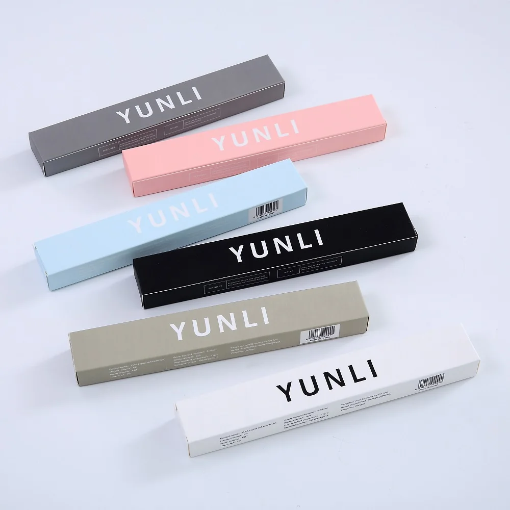 YUNLI 6 с многоцветной супермягкой зубной щеткой в индивидуальной упаковке, подходит для чувствительной гингивы взрослых и детей