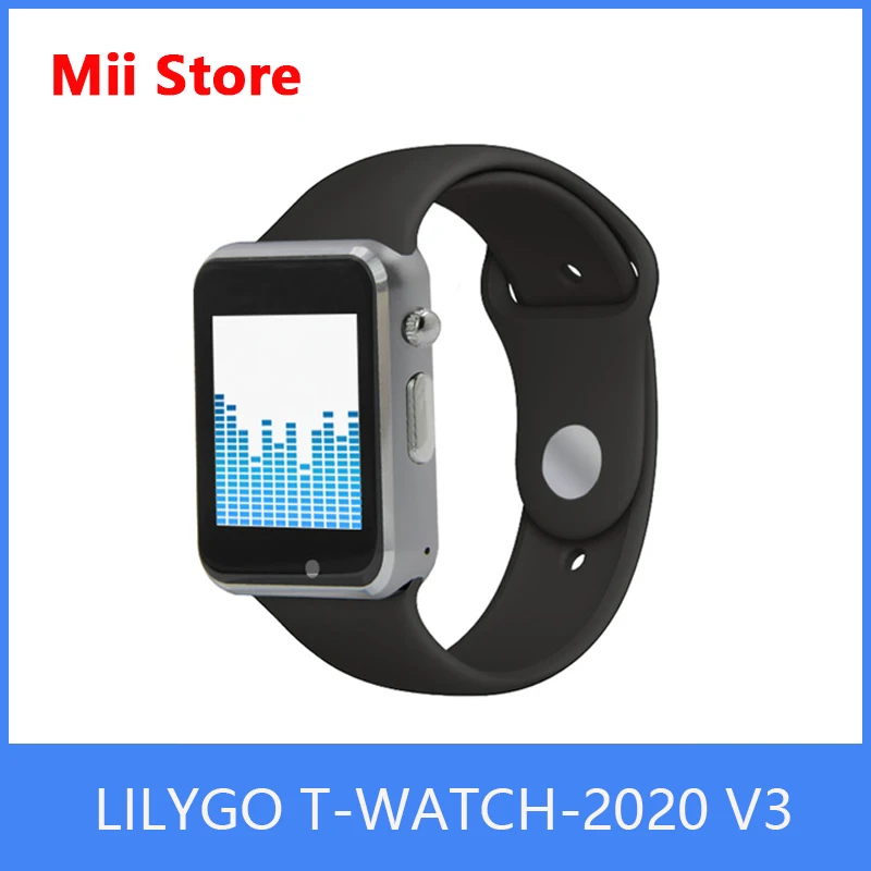 

LILYGO T-WATCH-2020 V3 Microphone IPS Touchable ESP32 WIFI Bluetooth Vibration Motor Speaker Three-axis Accelerometer Pedometer