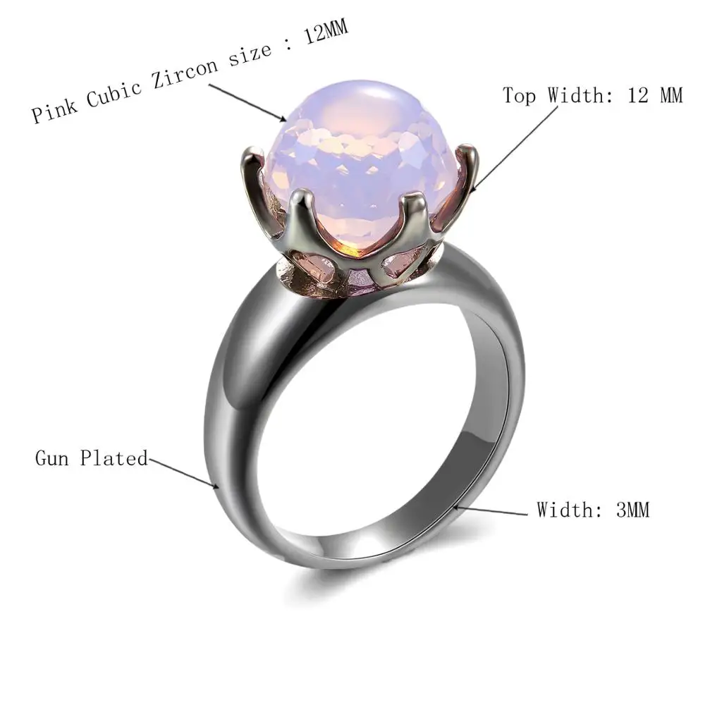 Женские круглые серьги кольца розовые подвески с узором в виде огранки