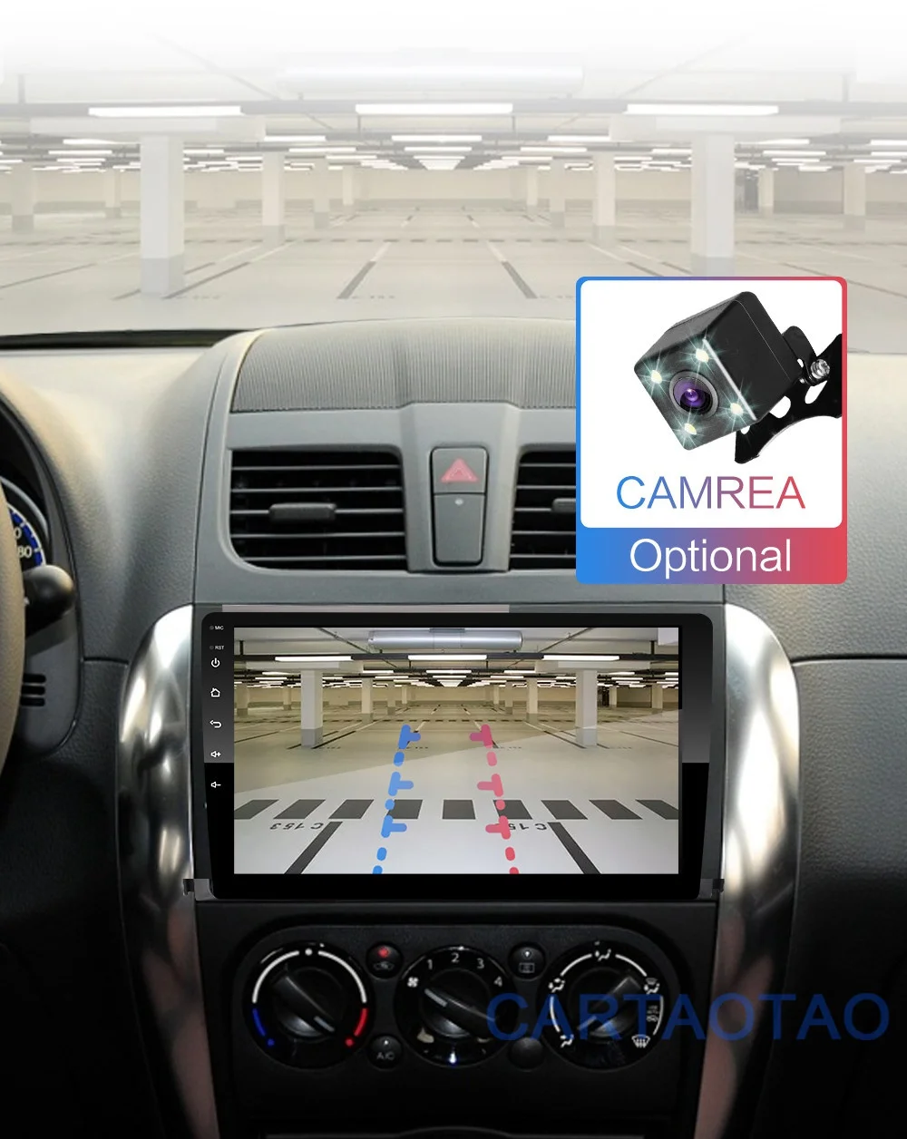 2G+ 32G " 2DIN Android 8,1 GO автомобильный DVD мультимедийный плеер для Suzuki SX4 2006-2012 автомобильный Радио gps навигация WiFi BT плеер 2 Din