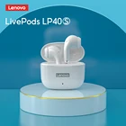 TWS-наушники Lenovo LP40 с поддержкой Bluetooth 9D, Hi-Fi, с микрофоном