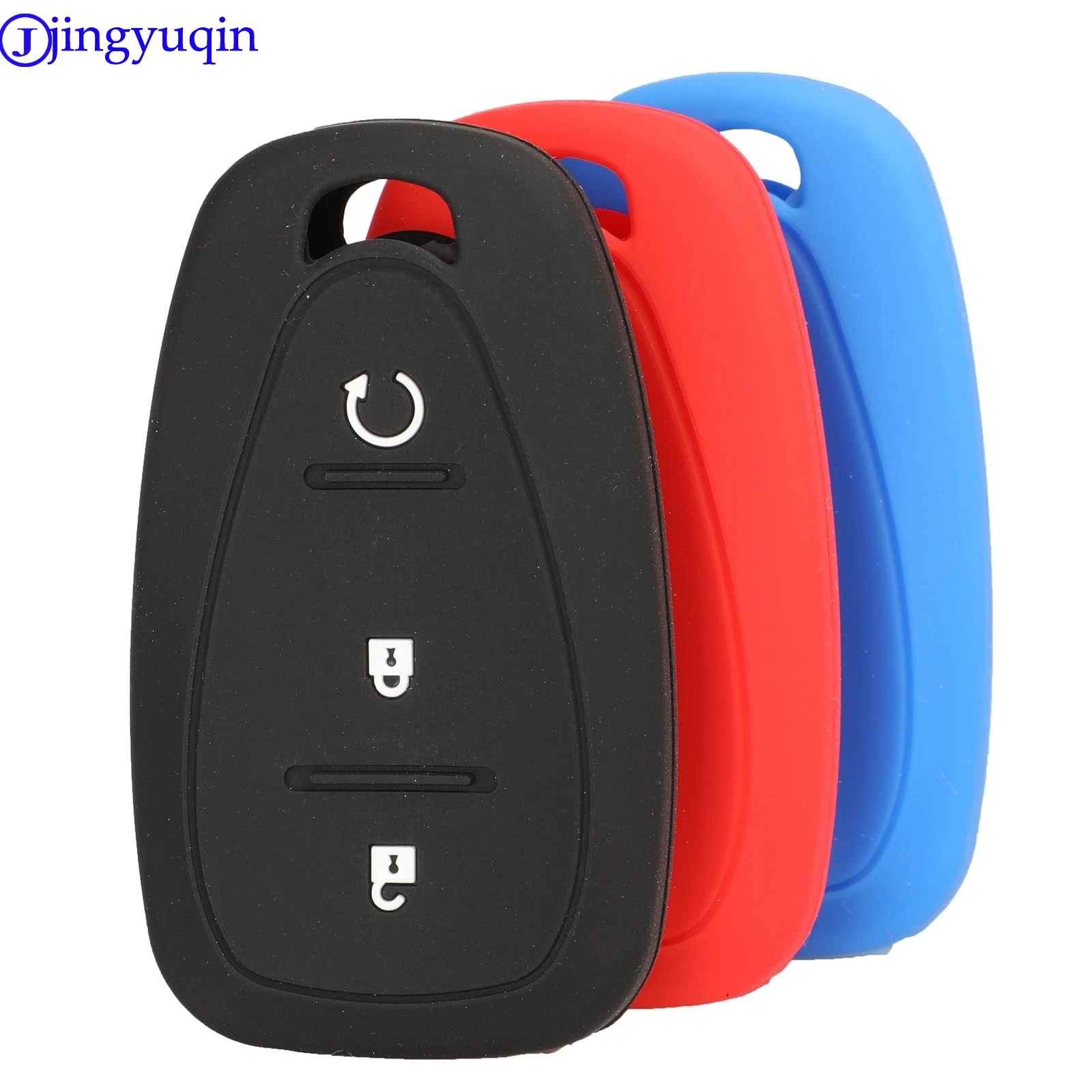 Силиконовый чехол для ключей jingyuqin 3B с дистанционным управлением Chevrolet Cruze Spark Camaro