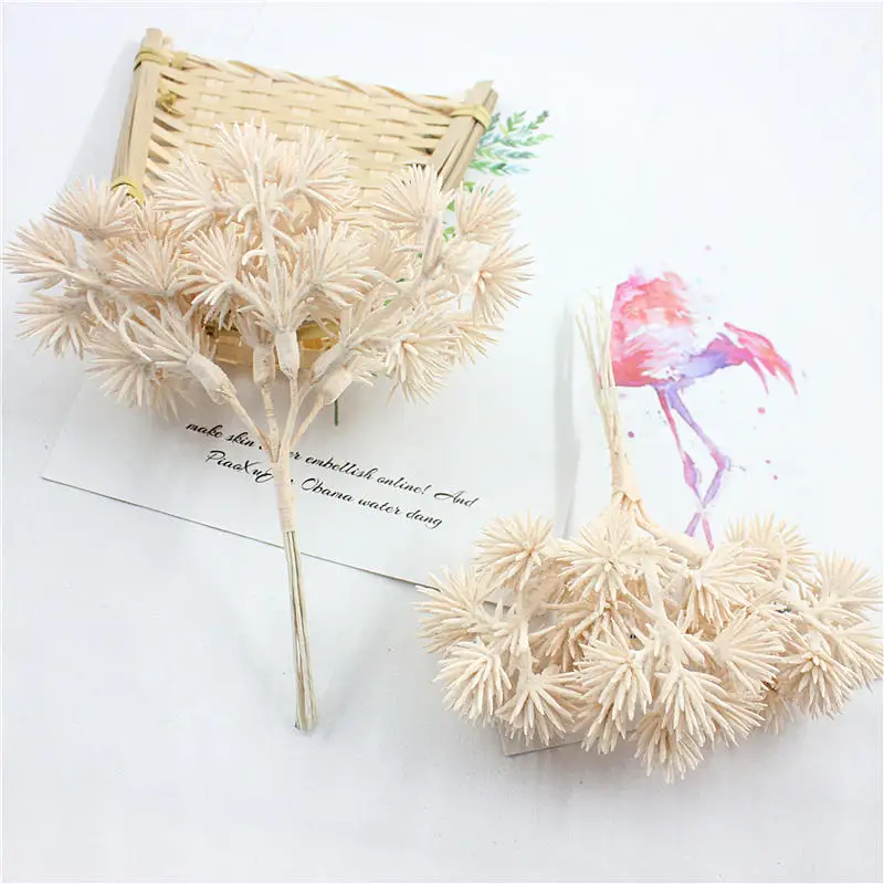 6 шт. моделирование diy цветочный головной убор корсажная соломенная шляпа цветок