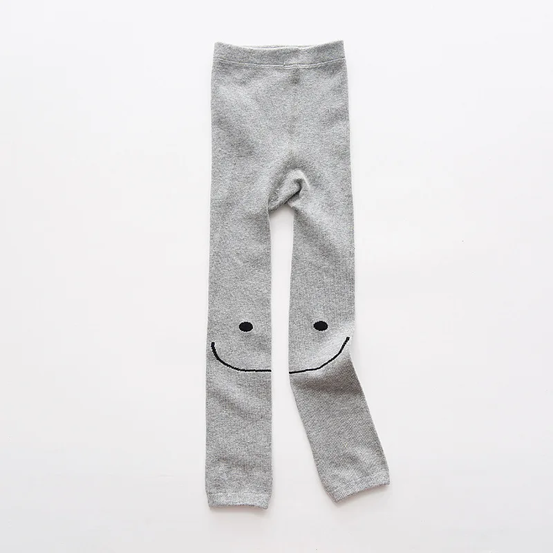 C563 Light gray Новые детские хлопковые леггинсы на осень и зиму для мальчиков и девочек, детские модные однотонные штаны с рисунками для малышей, высокое качество, подарок CN - Цвет: C563 Light gray