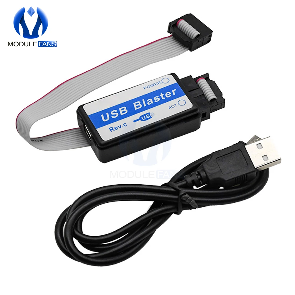 Кабель Altera Mini Usb Blaster для программатора CPLD FPGA NIOS JTAG с поддержкой всех устройств