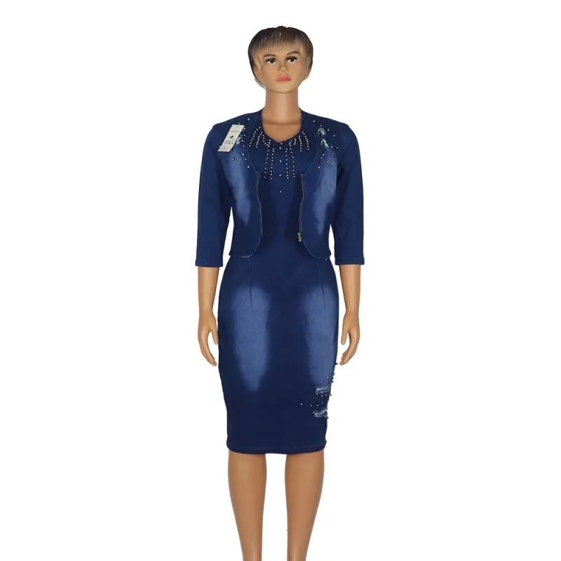 Комплект из 2 частей африканские платья для женщин Дашики женская одежда