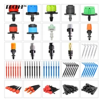 rbcfhi variety style garden drip irrigation hose connector spray sprinkler emitters stake dripper rotating nozzle watering arrow