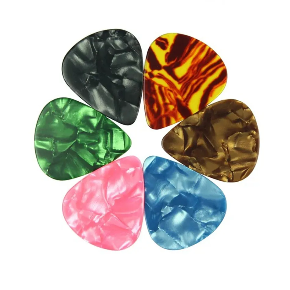 pick bunte akustische gitarre picks celluloid elektrische gitarre plektrum instrumente folk gitarre bass ukulele gitarre zubehör free global ship