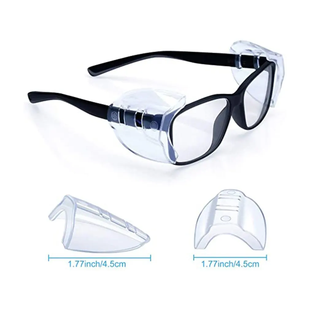 

Tpu Glasses Protective Wings Flank Protection Myopia Glasses Side Protective Sheet Splash-Proof Wings
