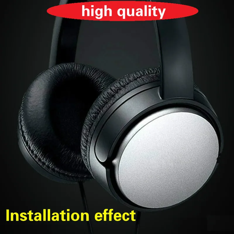 Сменные амбушюры для наушников SONY MDR-XD150 высококачественные из мятой кожи в виде