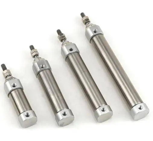 CDJ2B Тип Мини Пневматический воздушный цилиндр двойного действия одиночный