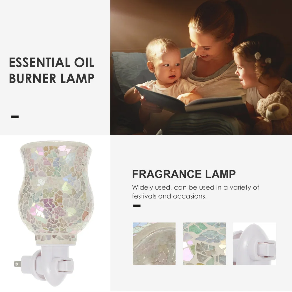 

1pc Home Plug-in Aroma Lamp Decorative Night Light Essential Oil Light(USA Plug)