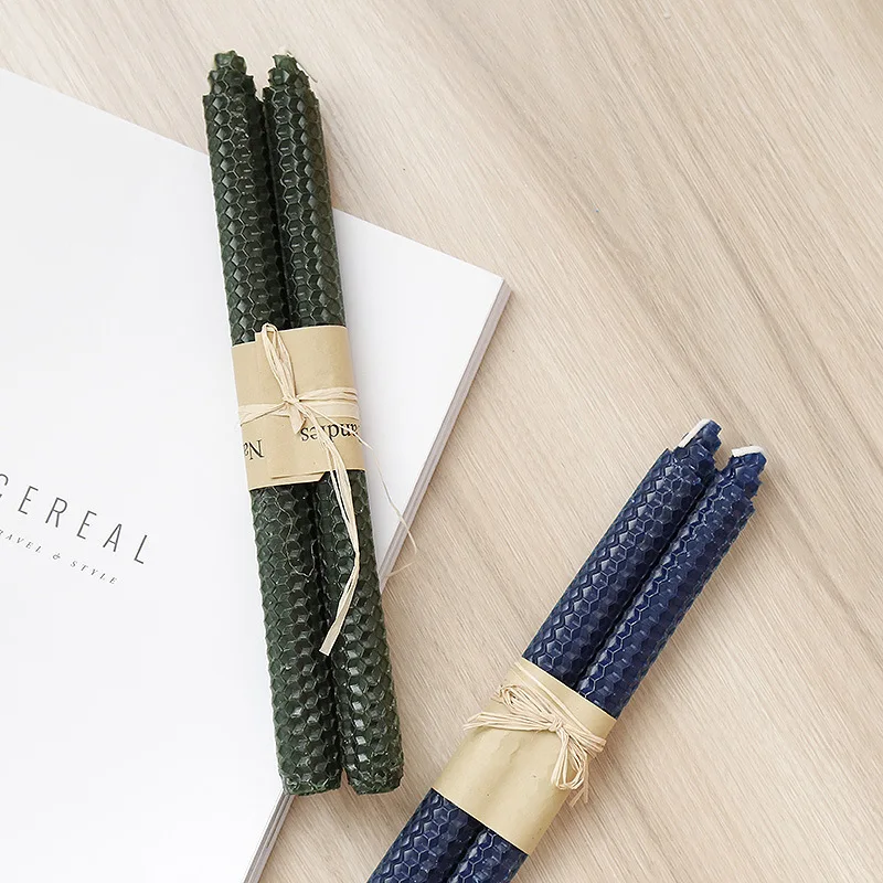 1/2 шт. Свечи для освещения повседневные сотовые свечи без дыма романтичные