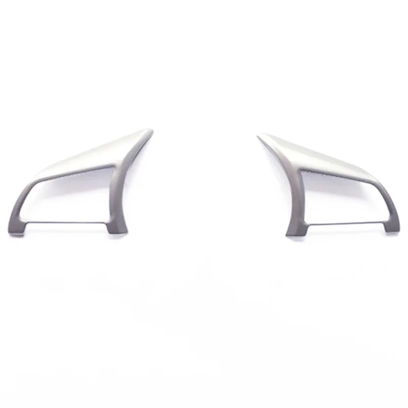 ABS Матовый чехол для кнопки рулевого колеса хромированные автомобильные