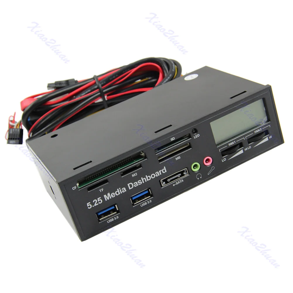 USB 3 0 Все-в-1 5 25 &quotмногофункциональный медиа приборной панели Передняя панель
