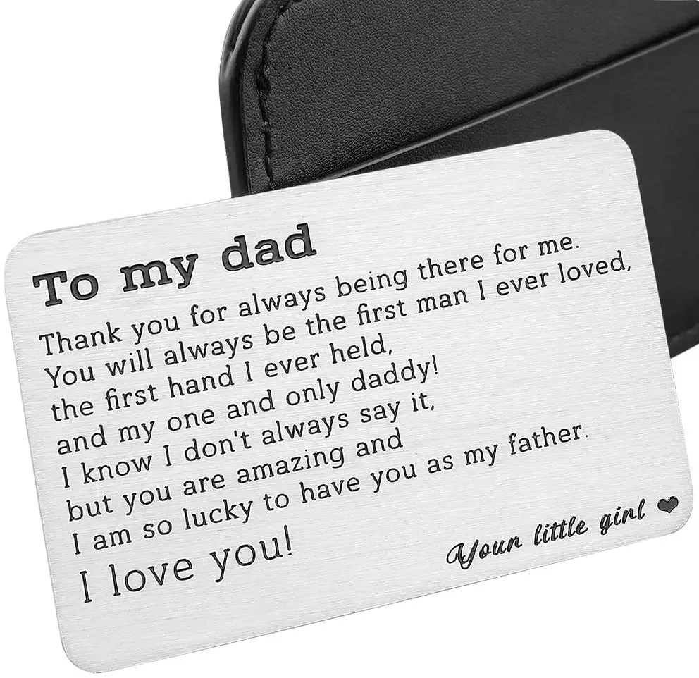 Кошелек для папы дочери Подарочный кошелек отца подарок на день папа я тебя люблю