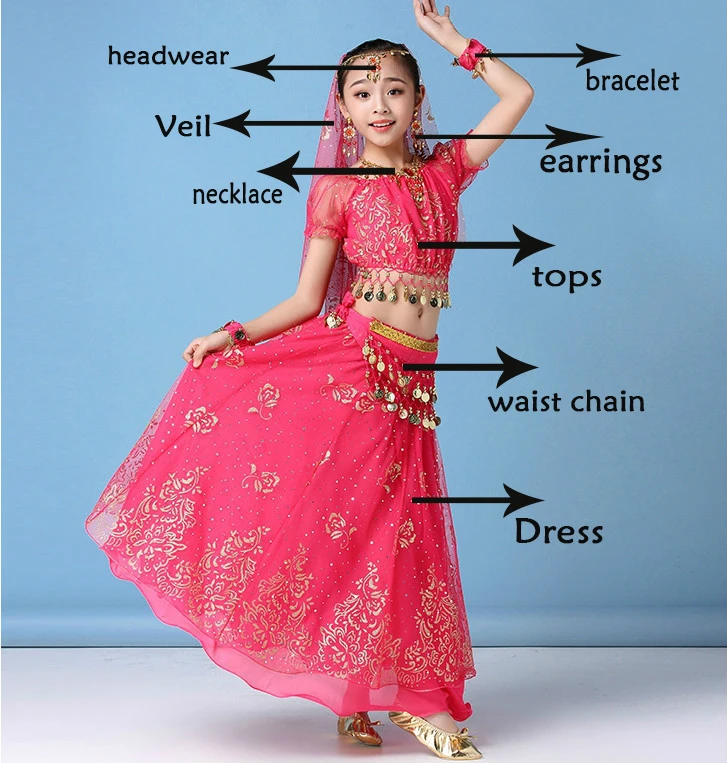 Женский костюм для танца живота шифоновый египетского живота|Танец живота| |