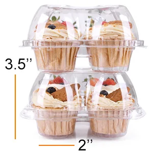 25 шт круглая пластиковая маленькая коробка для пирожных упаковка яиц желток