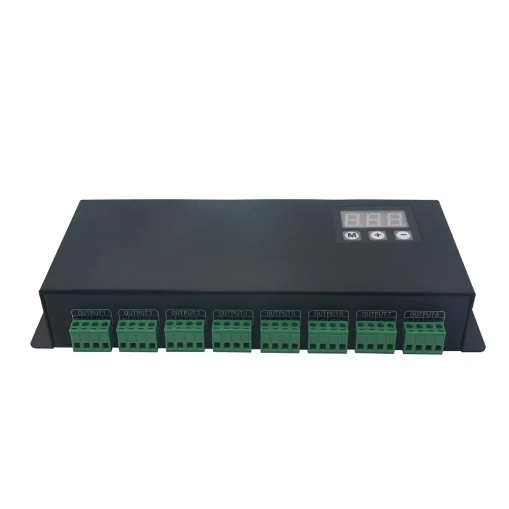 TZT красный зелёный синий DMX декодирование драйвера 24 канала DMX512 мощность декодер